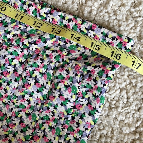 H&M cute button down floral midi flowy skirt - Picture 5 of 7